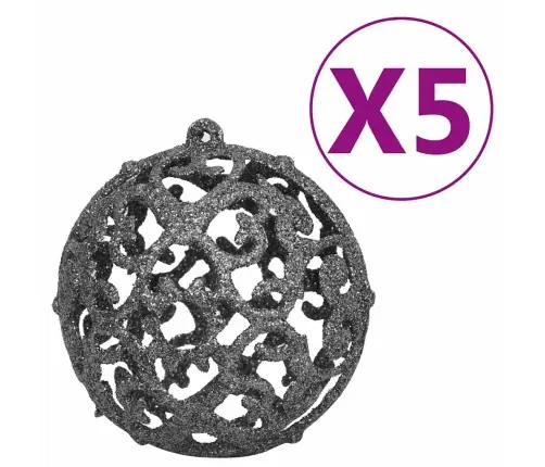 Dirbtinė Kalėdų Eglutė Su Žaisliukais, Juoda, 150cm Pvc Dirbtinė Kalėdų Eglutė Su Žaisliukais, Juoda, 150cm Pvc
