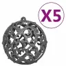 Dirbtinė Kalėdų Eglutė Su Žaisliukais, Juoda, 150cm Pvc Dirbtinė Kalėdų Eglutė Su Žaisliukais, Juoda, 150cm Pvc
