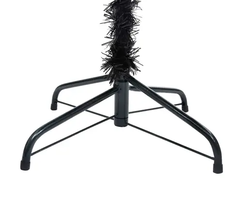 Izgaismota Mākslīgā Ziemassvētku Egle Ar Rotājumiem, 240Cm, Pvc Vidaxl