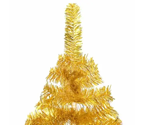 Dirbtinė Kalėdų Eglutė Su Žaisliukais, Auksinė, 120cm Pet