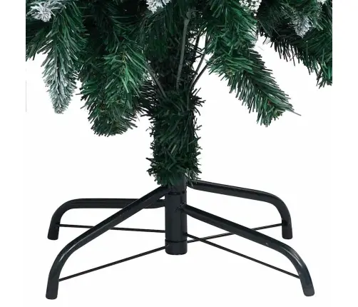 Mākslīgā Ziemassvētku Egle Ar Rotājumiem Un Čiekuriem, 150 Cm Vidaxl