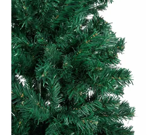 Dirbtinė Kalėdų Eglutė Su Žaisliukais, Žalia, 210cm Pvc