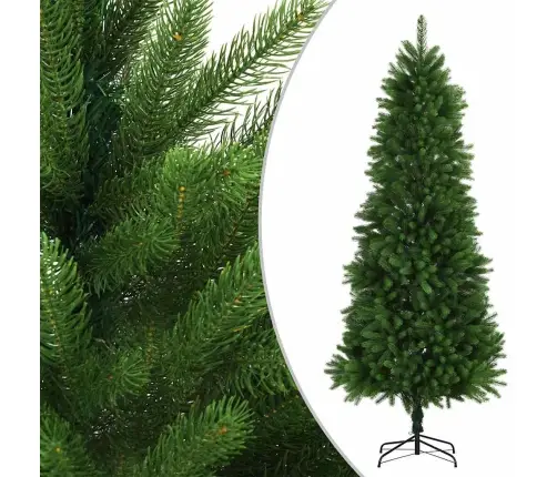 Izgaismota Ziemassvētku Egle Ar Rotājumiem, Zaļa, 240 Cm Vidaxl