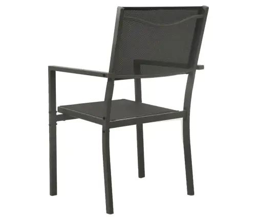 Lauko Valgomojo Baldų Komplektas, 3 Dalių, Plienas