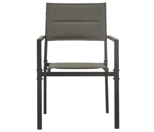 3-Daļīgs Dārza Mēbeļu Komplekts, Tērauds Vidaxl