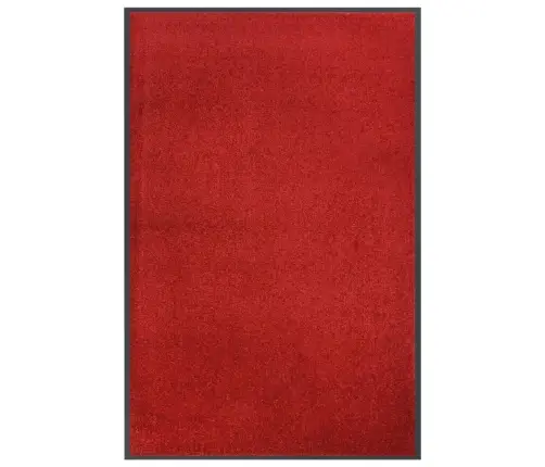 Durvju Paklājs, Sarkans, 80X120 Cm Vidaxl