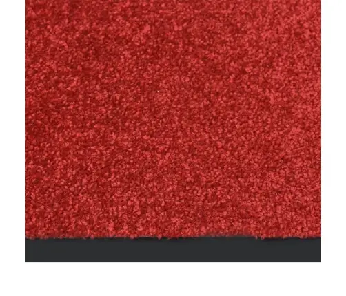 Durvju Paklājs, Sarkans, 80X120 Cm Vidaxl