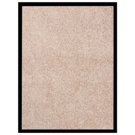 Durvju Paklājs, Bēšs, 60X80 Cm Vidaxl