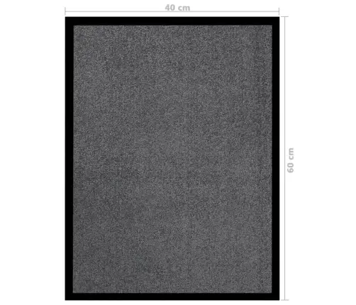 Uksematt, Antratsiit, 40 X 60 Cm