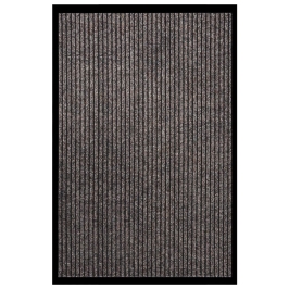 Durvju Paklājs, Svītrains, Bēšs, 80X120 Cm Vidaxl