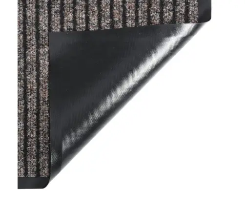 Durvju Paklājs, Svītrains, Bēšs, 80X120 Cm Vidaxl