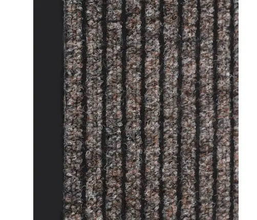 Durvju Paklājs, Svītrains, Bēšs, 80X120 Cm Vidaxl