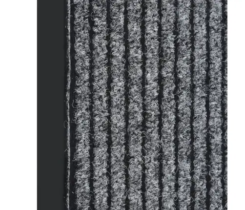 Durvju Paklājs, Svītrains, Pelēks, 40X60 Cm Vidaxl