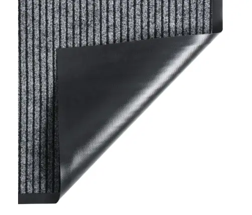 Durvju Paklājs, Svītrains, Pelēks, 40X60 Cm Vidaxl