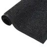 Durų Kilimėlis, Antracito Spalvos, 80X120cm Dryžuotas
