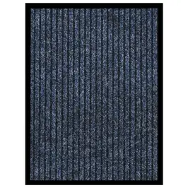 Durvju Paklājs, Svītrains, Zils, 40X60 Cm Vidaxl