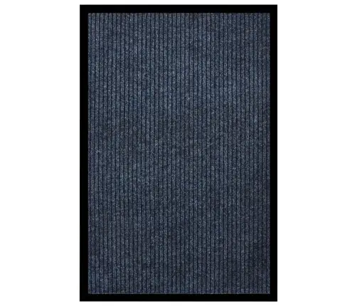 Durų Kilimėlis, Mėlynos Spalvos, 80X120cm Dryžuotas
