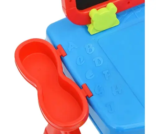 3-1 Bērnu Molberta Un Mācību Galda Spēļu Komplekts Vidaxl