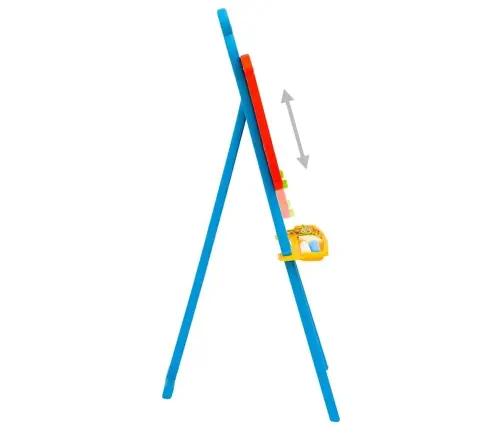 2-1 Bērnu Molberts Ar Flomasteru Un Krīta Tāfeli Vidaxl