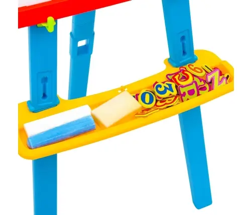 2-1 Bērnu Molberts Ar Flomasteru Un Krīta Tāfeli Vidaxl