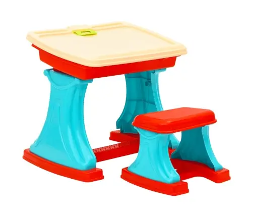 Bērnu Galds Ar Molbertu, Regulējams Vidaxl