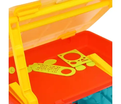 Bērnu Galds Ar Molbertu, Regulējams Vidaxl