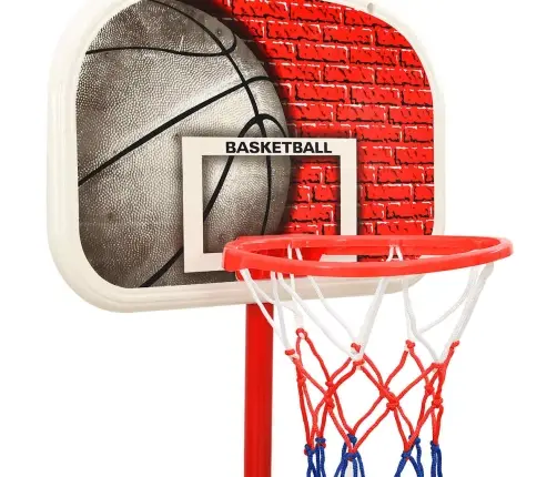 Nešiojamas Krepšinio Rinkinys, 138,5–166cm Reguliuojamas