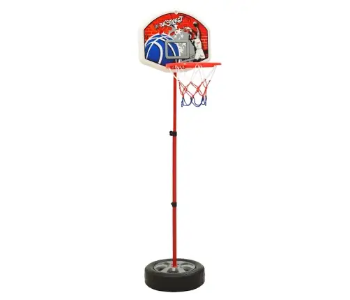 Bērnu Basketbola Komplekts, Regulējams, 120 Cm Vidaxl
