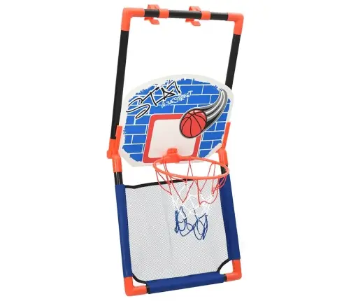 Bērnu Basketbola Komplekts, Piemērots Grīdai Un Sienai Vidaxl