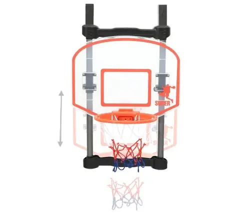 Laste Korvpallikomplekt Uksele, Reguleeritav