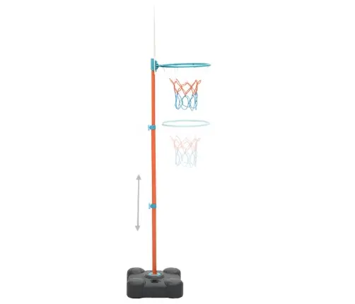 Basketbola Komplekts, Regulējams 109-141 Cm, Pārvietojams Vidaxl