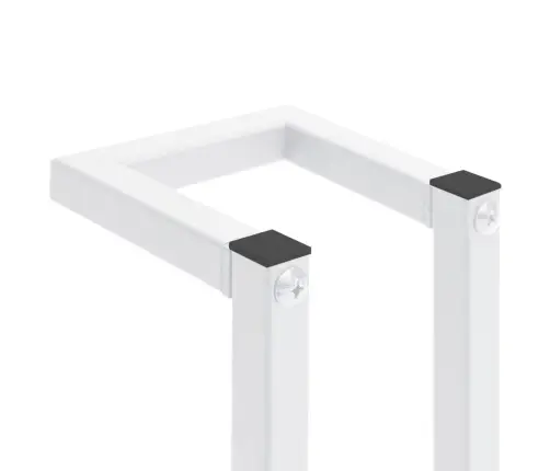 Rätikuhoidja, Valge, 12,5X12,5X60 cm Teras