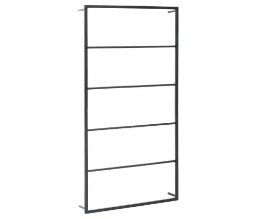 Rätikurest, Must, 60 X 10 X 116 cm Teras