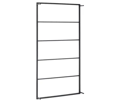 Rätikurest, Must, 60 X 10 X 116 cm Teras