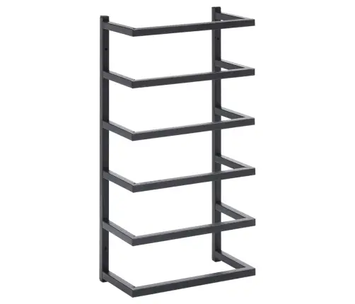 Rankšluosčių Kabykla, Juodos Spalvos, 24X12X48cm Plienas