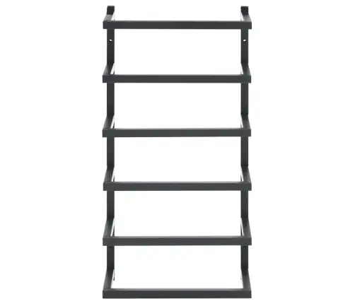 Rankšluosčių Kabykla, Juodos Spalvos, 24X12X48cm Plienas