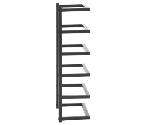 Rankšluosčių Kabykla, Juodos Spalvos, 24X12X48cm Plienas