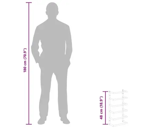 Dvieļu Turētājs, Balts, 24X12X48 Cm, Tērauds Vidaxl