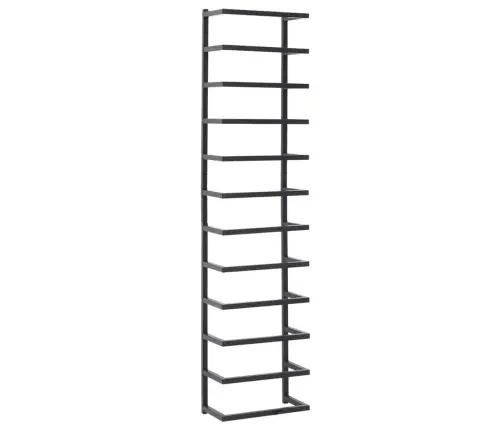 Rätikurest, Must, 24 X 12 X 96 cm Teras