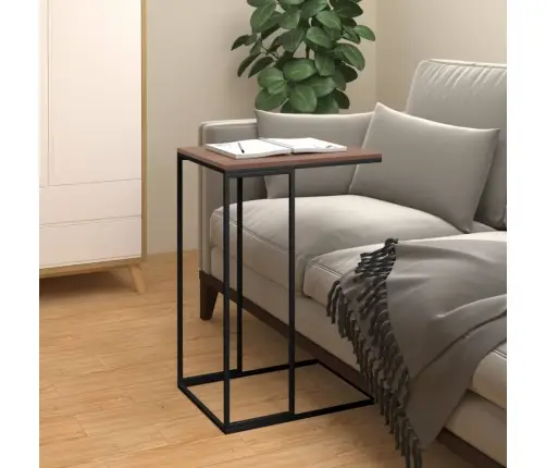 Galdiņš, Melns, 40X30X59 Cm, Inženierijas Koks Vidaxl