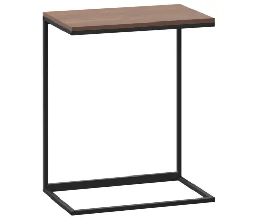 Galdiņš, Melns, 55X35X66 Cm, Inženierijas Koks Vidaxl