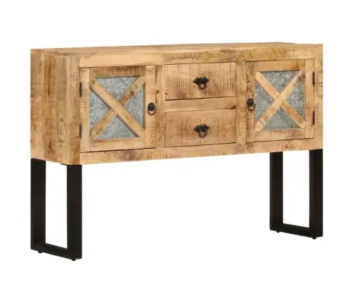 Kumode, 110X30X74 Cm, Neapstrādāts Mango Koks Vidaxl