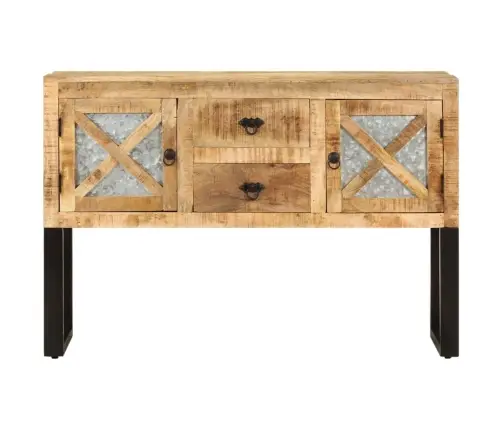 Kumode, 110X30X74 Cm, Neapstrādāts Mango Koks Vidaxl