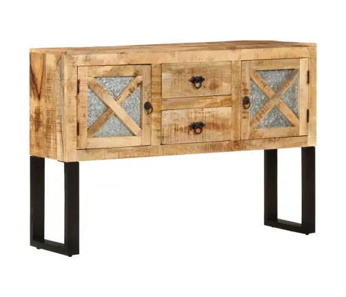 Kumode, 110X30X74 Cm, Neapstrādāts Mango Koks Vidaxl