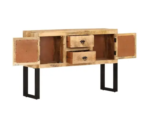 Kumode, 110X30X74 Cm, Neapstrādāts Mango Koks Vidaxl