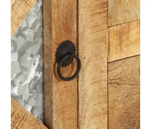 Kumode, 110X30X74 Cm, Neapstrādāts Mango Koks Vidaxl