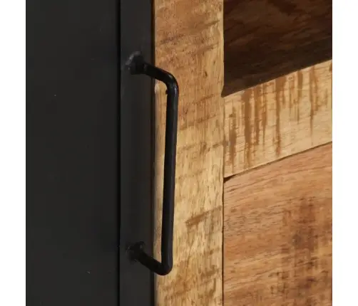 Tv Skapītis, 110X31X46 Cm, Neapstrādāts Mango Koks Vidaxl