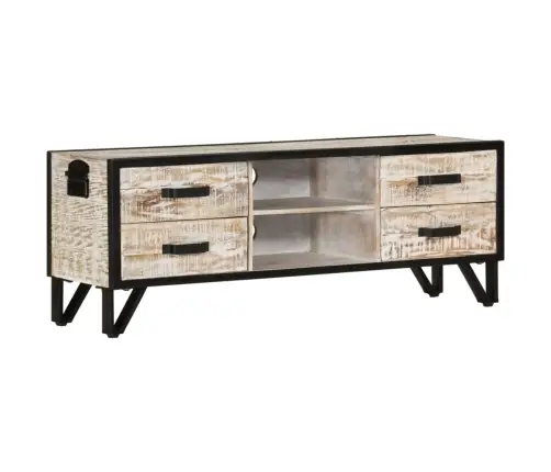 Televizoriaus Spintelė, 110X30X41cm Akacijos Medienos Masyvas