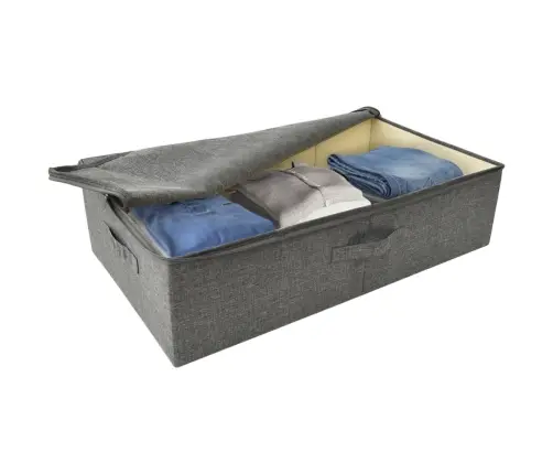 Daiktadėžė, Antracito Spalvos, 70X40X18cm Audinys