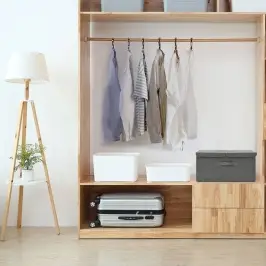 Uzglabāšanas Kastes, 50X30X25 Cm, Audums, Antracītpelēkas Vidaxl